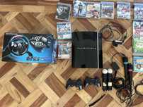 PS3 pack de jogos e acessórios