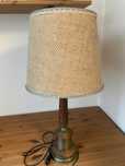 Lampa stołowa, stylowa, drewniana