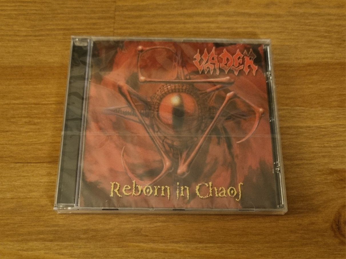 Vader Reborn In Chaos CD *NOWA* 2012 Hammerheart Jewelcase Netherlands