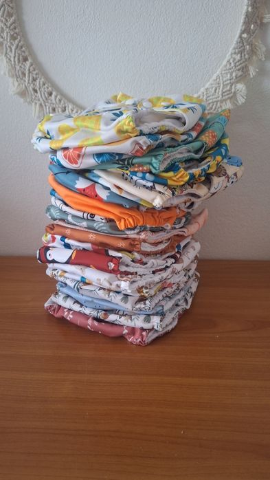 23 Fraldas ecológicas, 1€ cada.