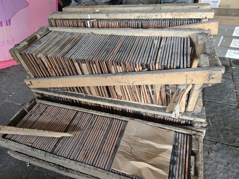 10 m2 Stare płytki ceramiczne  ścienne retro loft 15x15 zabytkowe