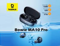 Наушники Baseus Bowie MA10 PRO ANC 40h BT5.3 IPX6 с шумоподавлением