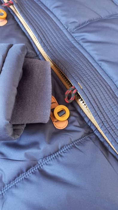 Ciepła męska KURTKA na srogą zimę r.XL na baranku Garment SUPER stan