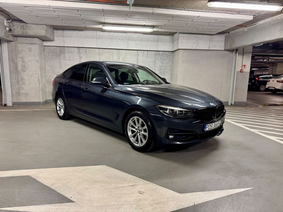 BMW 3GT 320i 184KM 2017r Salon Polska Bezwypadkowy 110tyś km przebieg