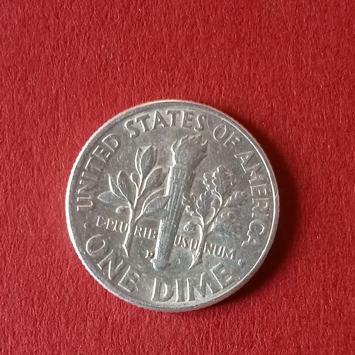moeda dos estados unidos one dime