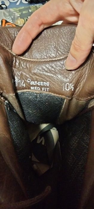 Мужские кожаные ботинки Alt-berg,р44, оригинал