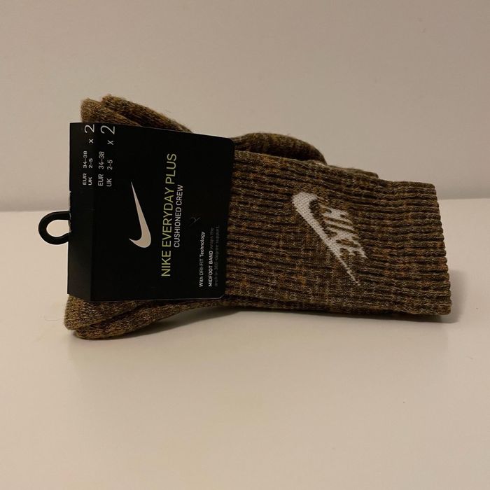 Nike Hurache Brown/White + Meias