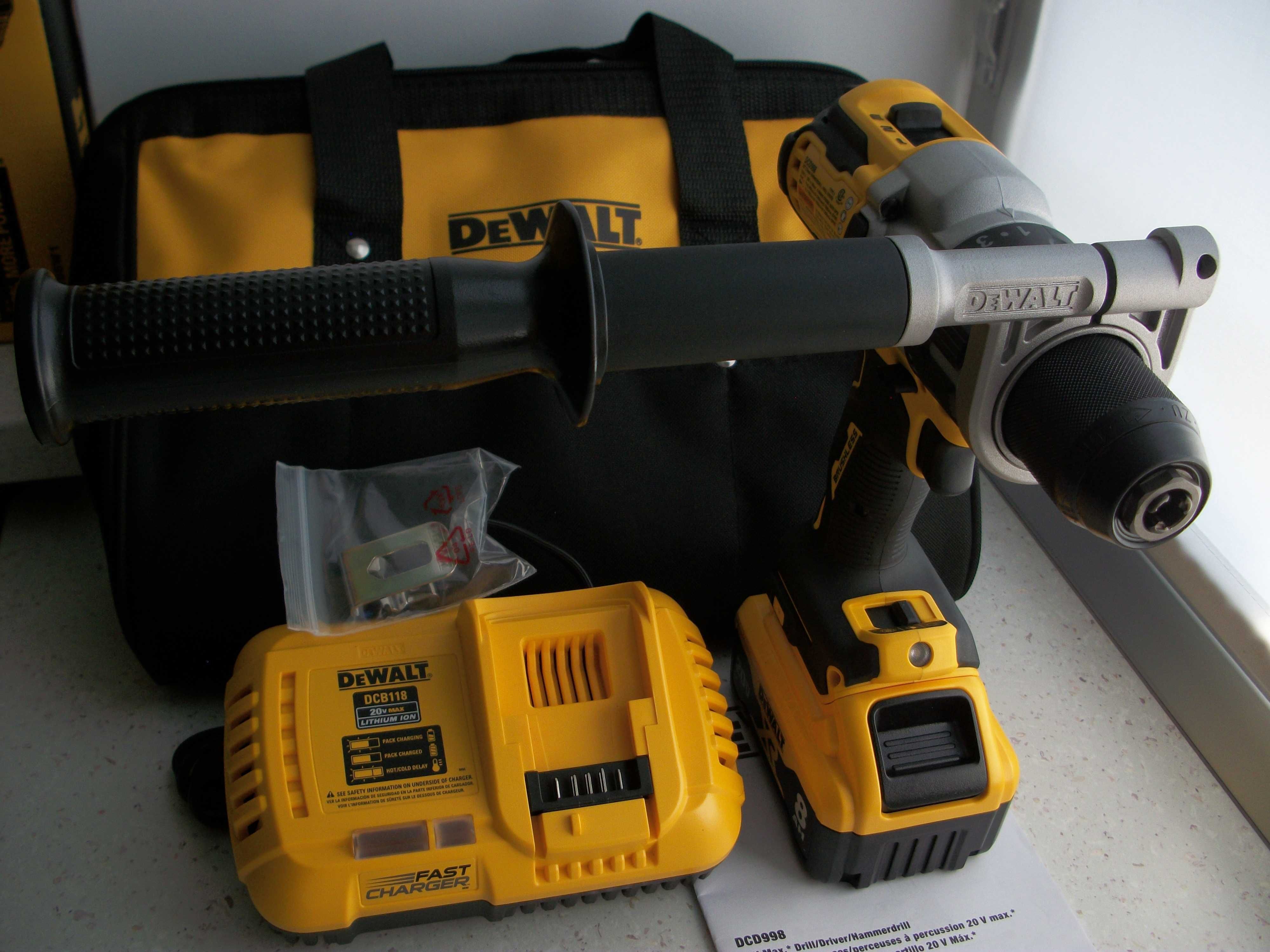 Набор бесщеточных шуруповертов DeWalt DCK299D1W1 (DCD998 DCF887)