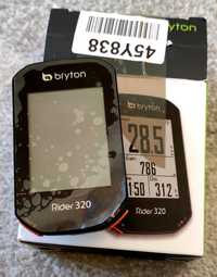 Licznik rowerowy Bryton 320 GPS Strava - praktycznie nowy