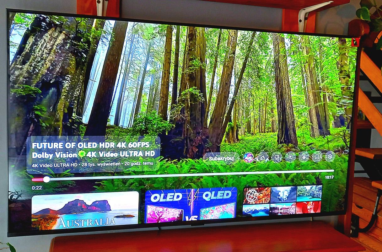 smart 4K 2024r SAMSUNG 55 cali QE55Q77DAT  wifi bluetooth 12 mc gwar