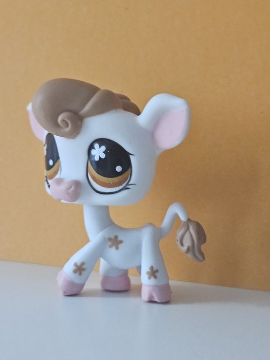 Krówka LPS/ Hasbro gwiazdeczki, kokardka