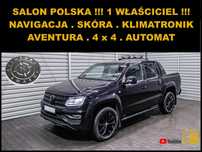 Volkswagen Amarok Salon POLSKA + 1 Właściciel + 100% SERWIS + 4x4 + AUTOMAT !!!