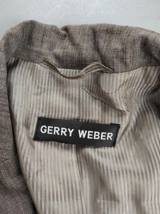 Gerry weber damska brązowa marynarka żakiet r. 40