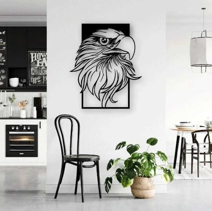 Dekoracja ścienna 3d, obraz, - Orzeł – K0070 - Producent -