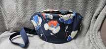 Saszetka nerka handmade w kwiaty