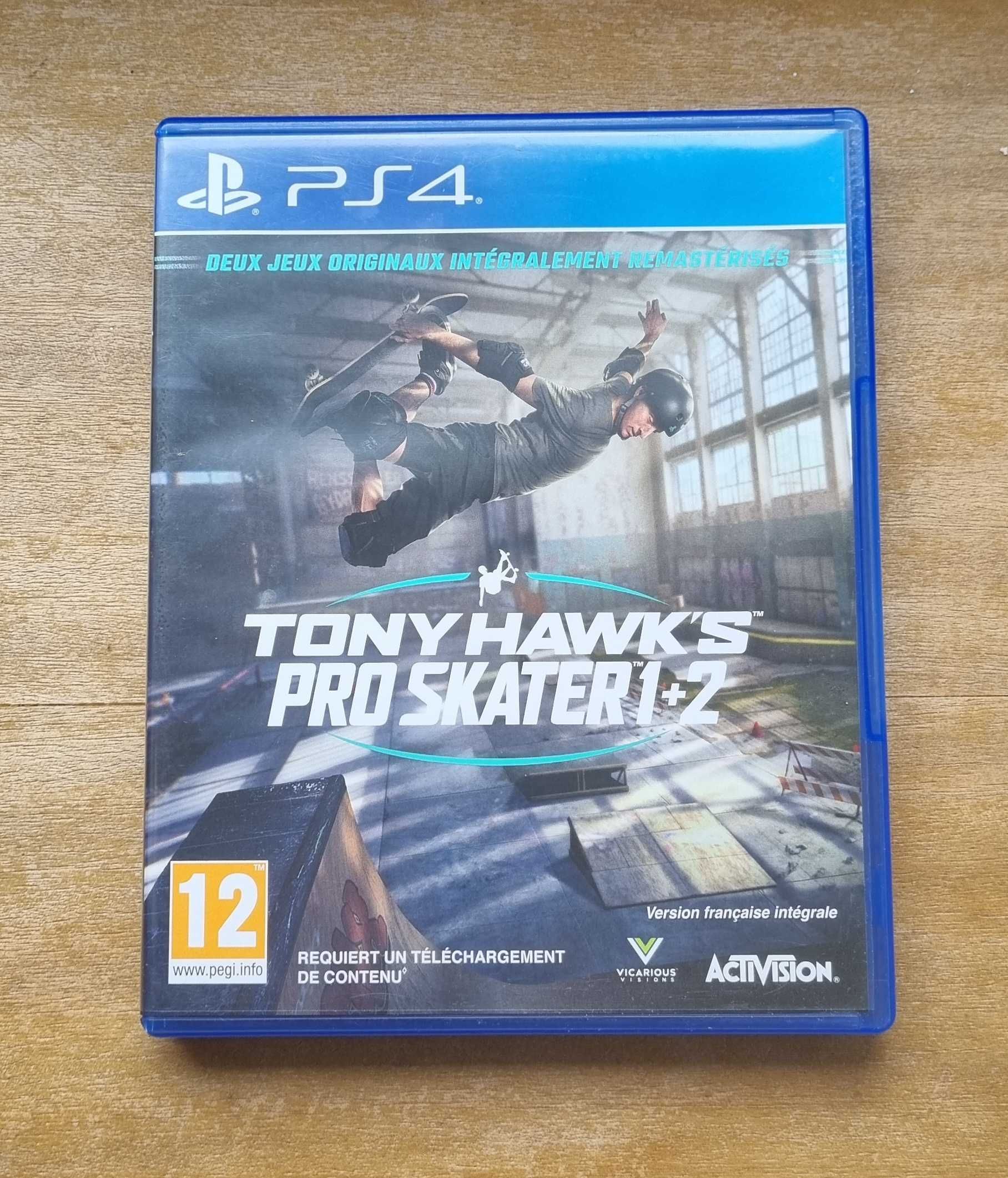 Jogo Tony Hawk's Pro Skaters para ps4 1 and 2