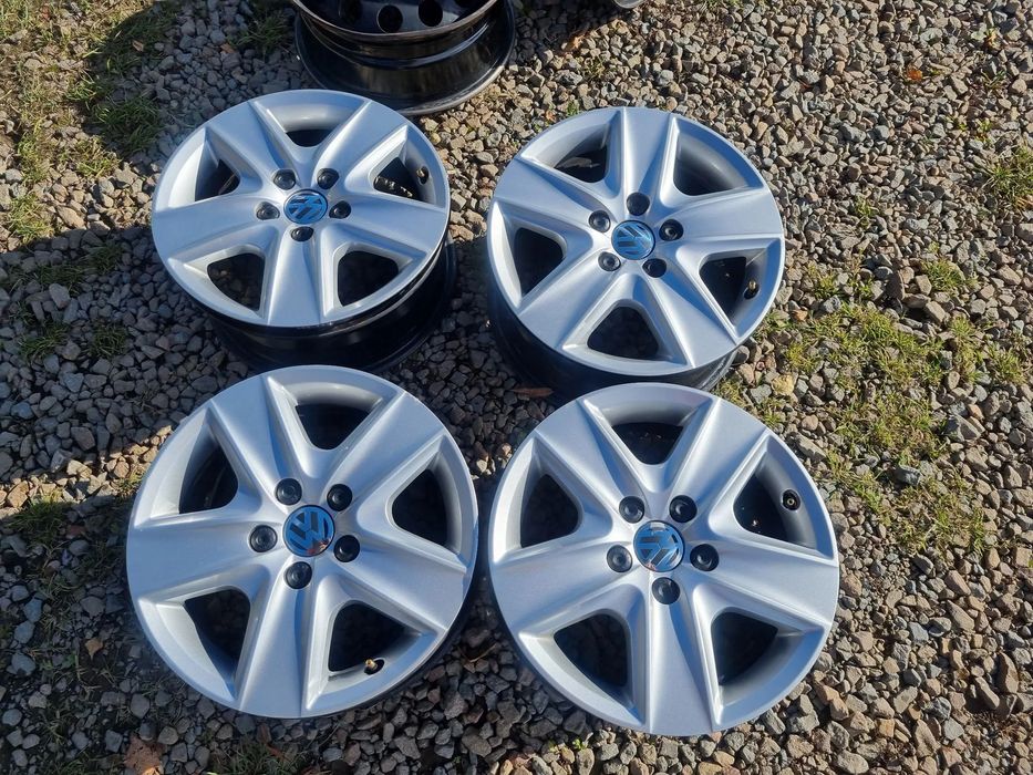VW 5Q0 GOLF VI,VII ,CADY,AUDI,SKODA,seat felgi 6,5x16 et50,kolpaki bdb stan