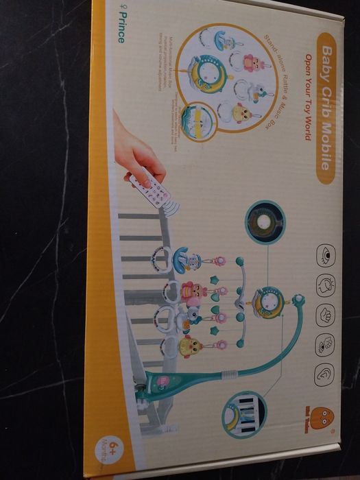 Karuzela z grzechotkami Baby Crib Mobile
