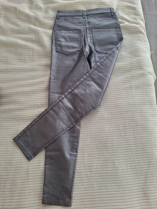 Фірмові джинси Calzedonia нові металік,срібло