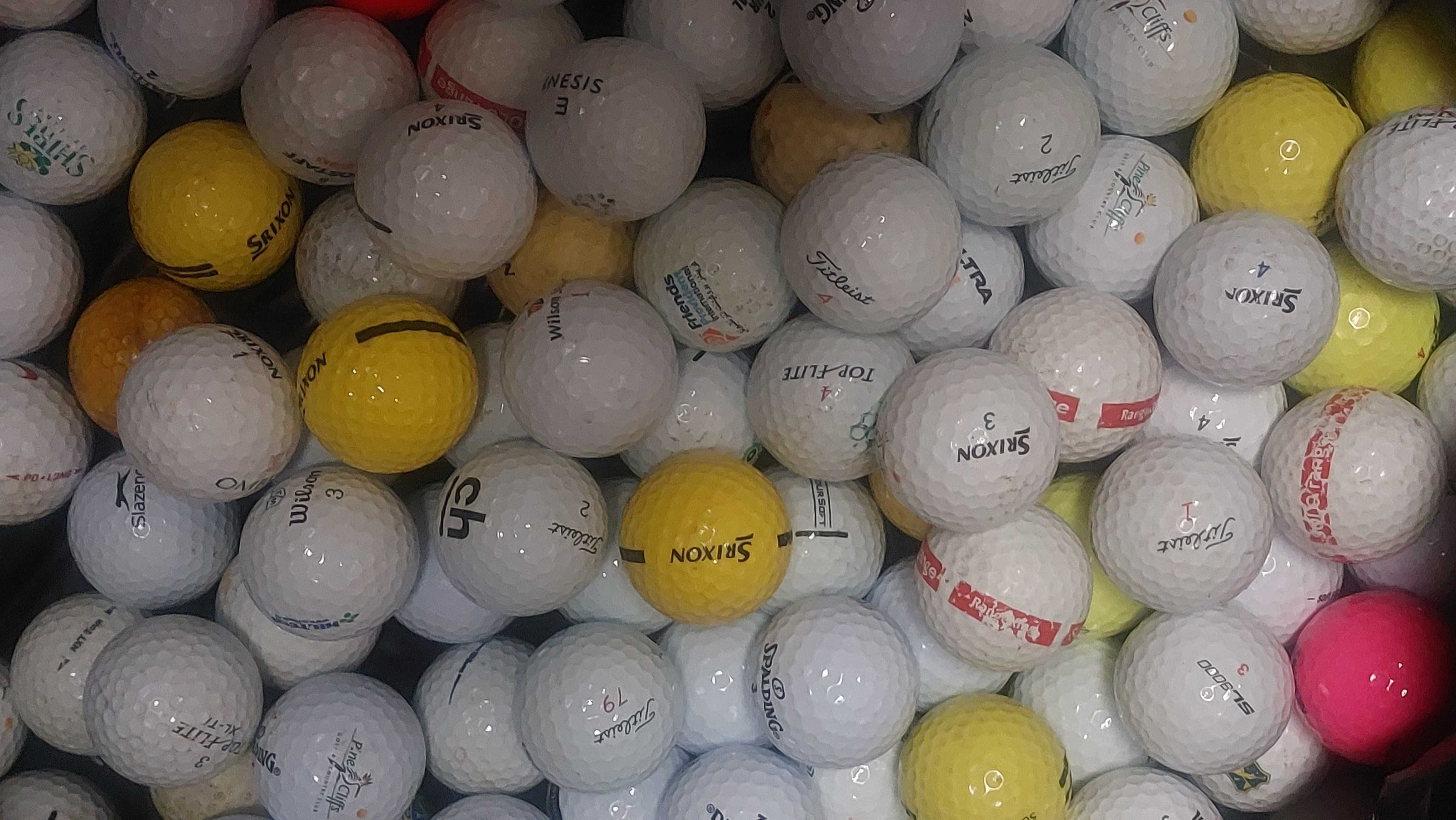 Bolas de golfe - 50 unidades