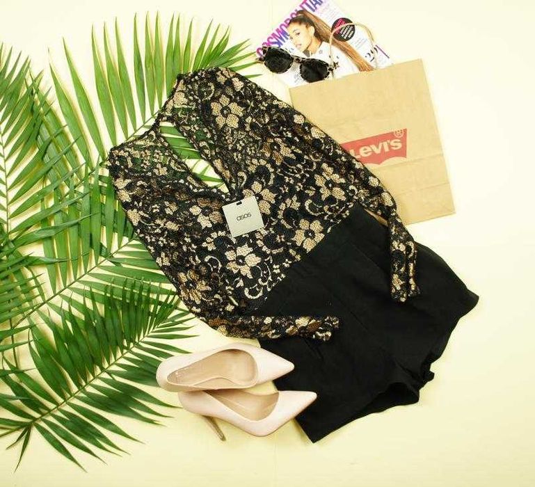 Роскошный, кружевной ромпер, комбинезон от ASOS. Бренд. Англия.