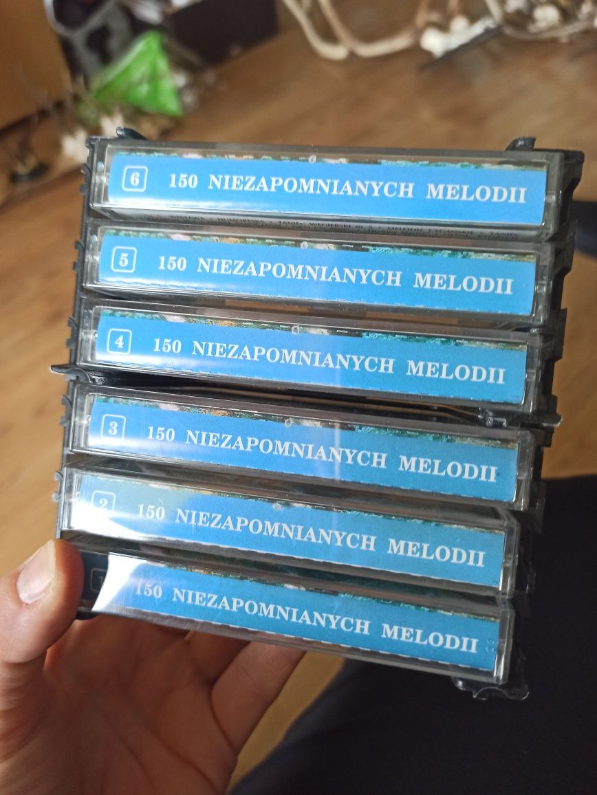 Zestaw kaset magnetofonowych