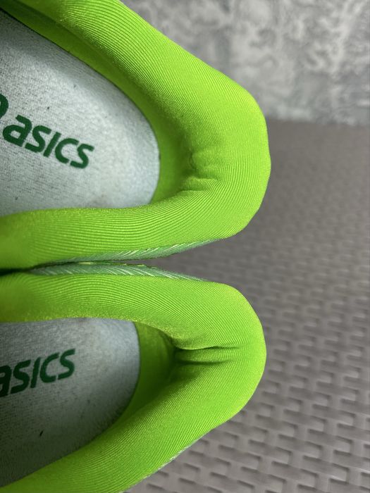 ASICS Dyna Flyte кроссовки 44 размер спортивные салатовые оригинал