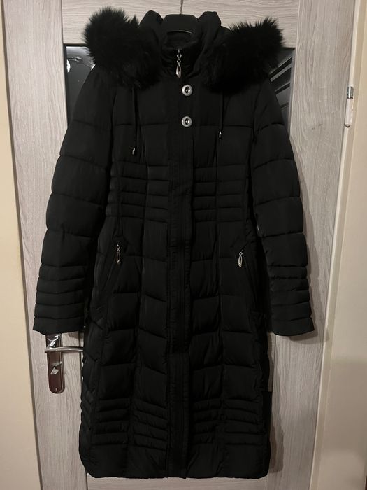 Płaszcz damski zimowy pikowany