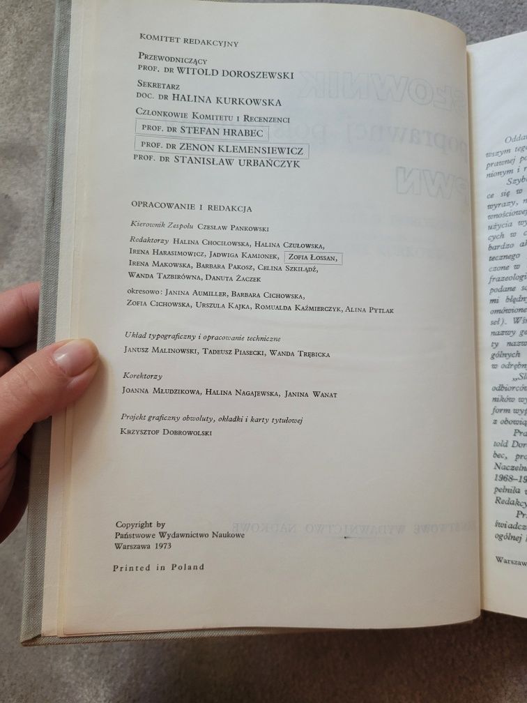 PWN słownik poprawnej polszczyzny