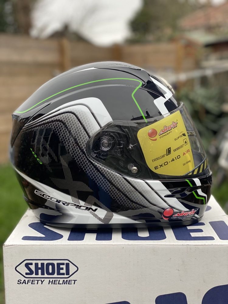 Мотошолом шлем Scorpion EXO 410(AGV shoei shark Nolan arai ls2 )