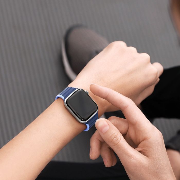 Magnetyczny pasek Apple Watch (41, 40, 38 mm) Dux Ducis - niebieski