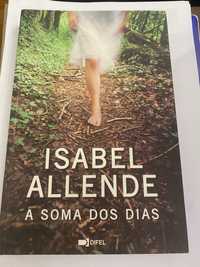 Livro da Escritora Isabel Allende - "A Soma dos Dias"