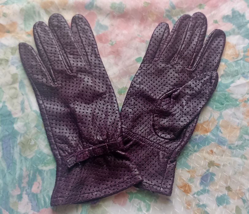 Шкіряні рукавички C&A