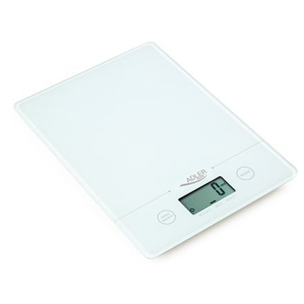 Adler AD 3138 W - Waga max 5 kg, Biały - Gwarancja 24 m-ce