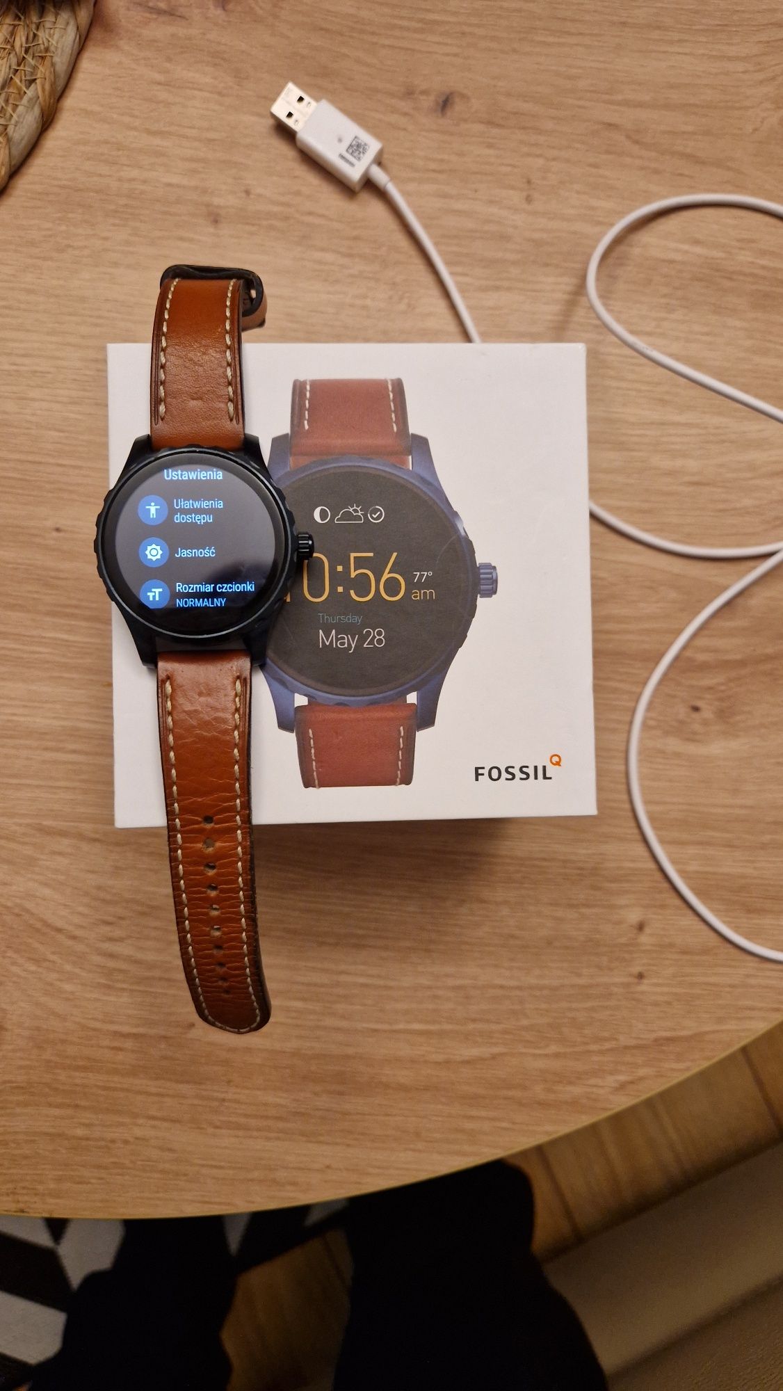 Fossil q marshal zegarek smartwatch