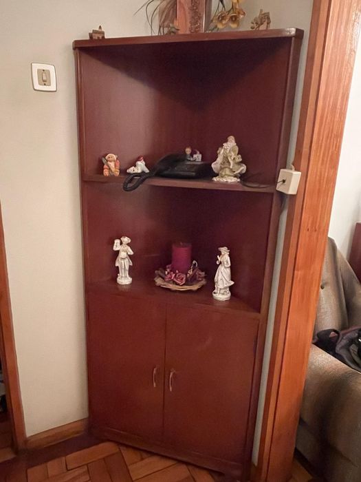 Móvel hall-entrada esquinado