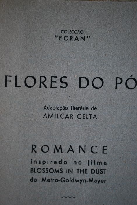 Flores do Pó de Amilcar Celta (Ano Edição 1958)