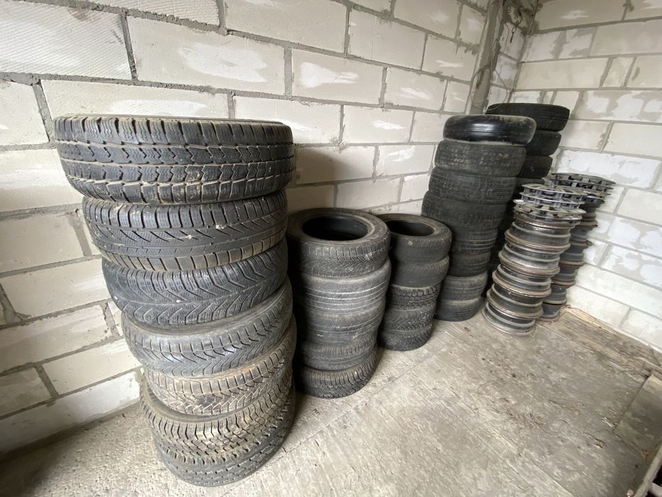 Продам резину і диски r13 r14 r15