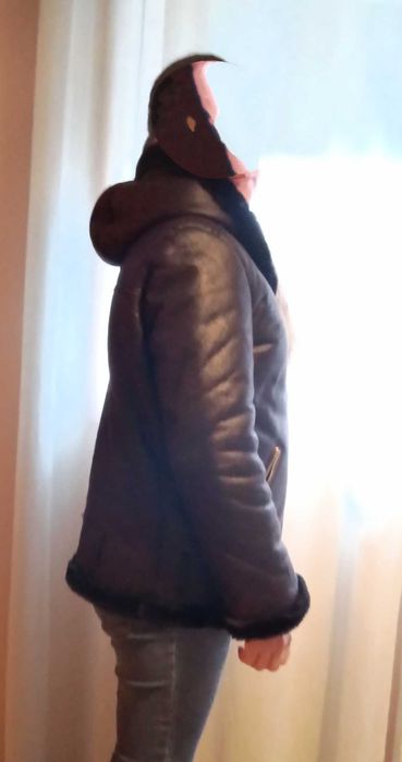 Casaco biker mulher tam L