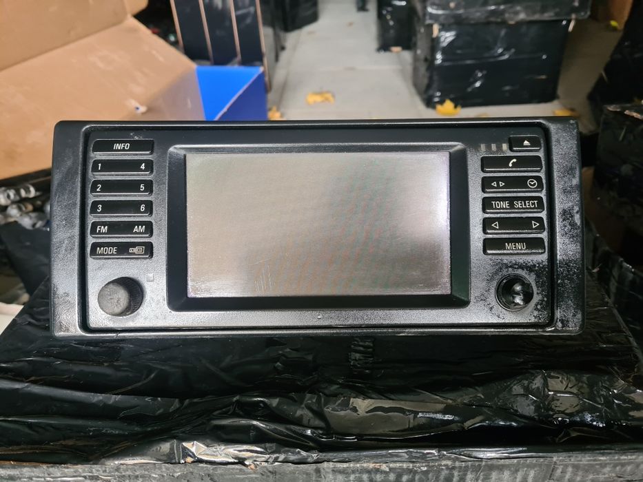 radio bmw e39 dvd cd alpine nawigacja navi monitor tv e46