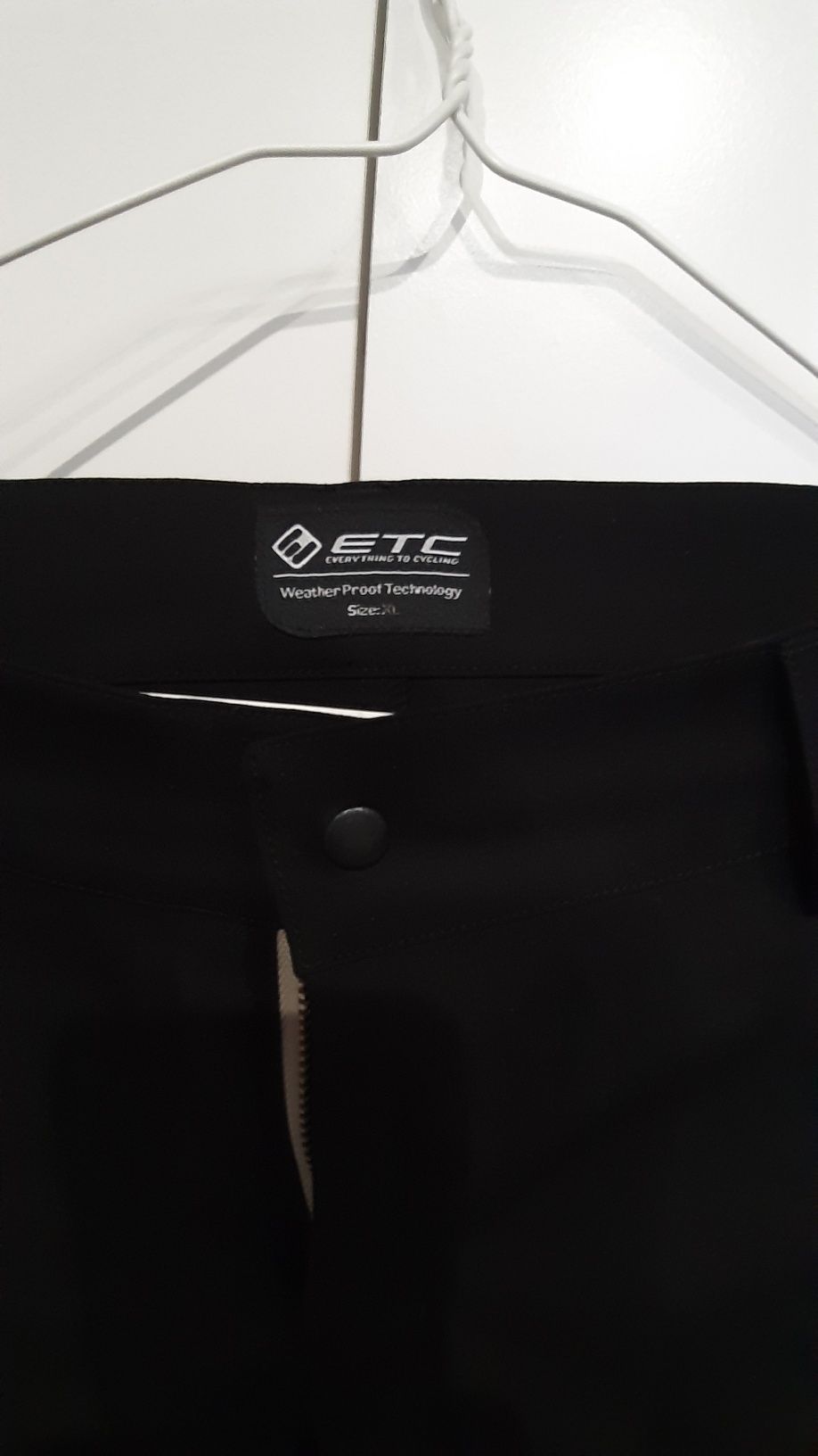 Spodnie rowerowe ETC Resolve czarne