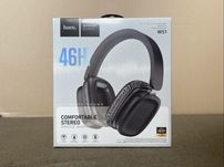 БЕЗДРОТОВІ Bluetooth НАКЛАДНІ НАВУШНИКИ HOCO W51 46 годин музики Чорні