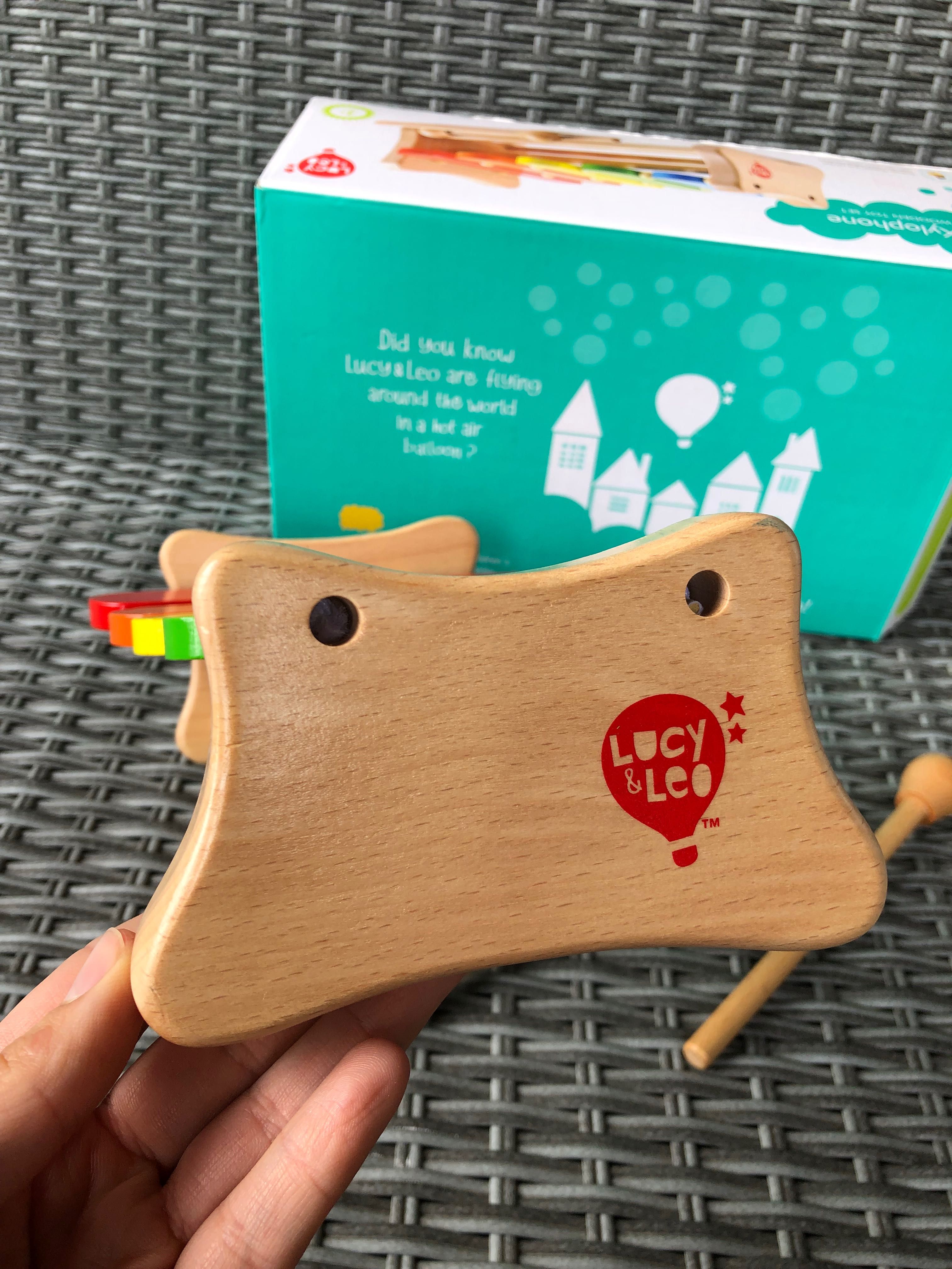 Ксилофон деревʼяний Lucy & Leo / розвиваюча іграшка/монтессорі/ cubika
