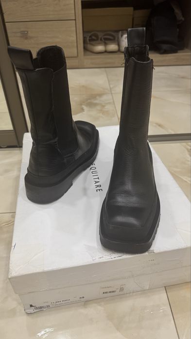 Ботинки шкіряни  р 39