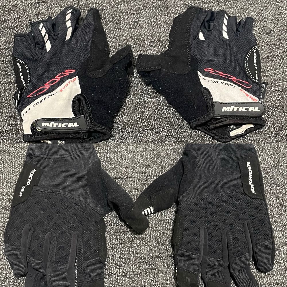 Luvas Rockrider e Mitical