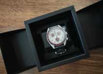 Zniżka! Swatch x Omega Moonswatch Pluto, nowy!
