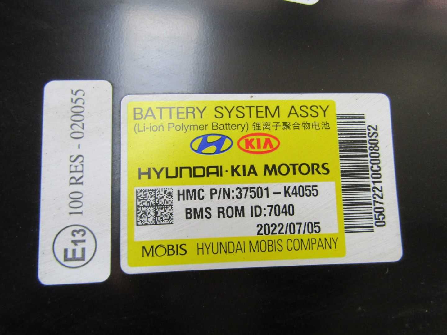 Akumulator Bateria Hyundai Kia 64 kWh do auta na magazyn bank energii