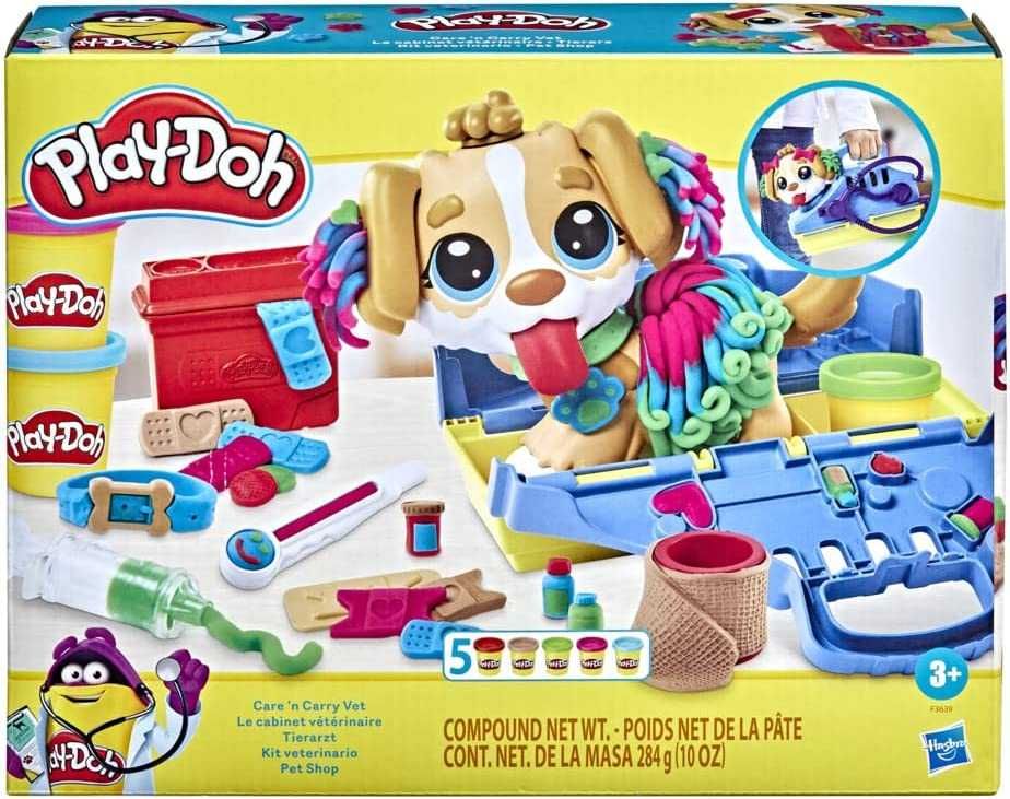 Набор Play-Doh Care'n Carry Vet Прием у ветеринара (F3639)