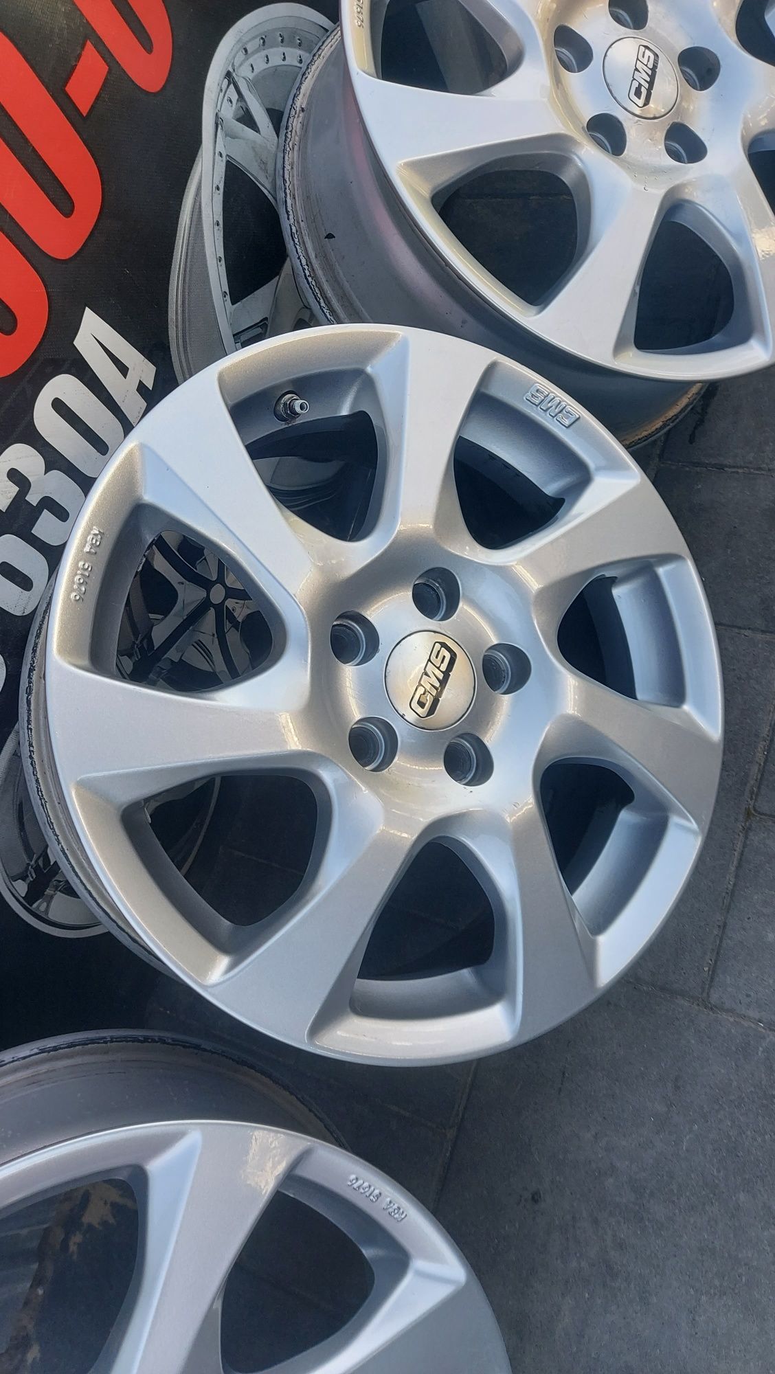 Alufelgi 16" 5x108 Ford Volvo 6.5j ET50 + Czujniki