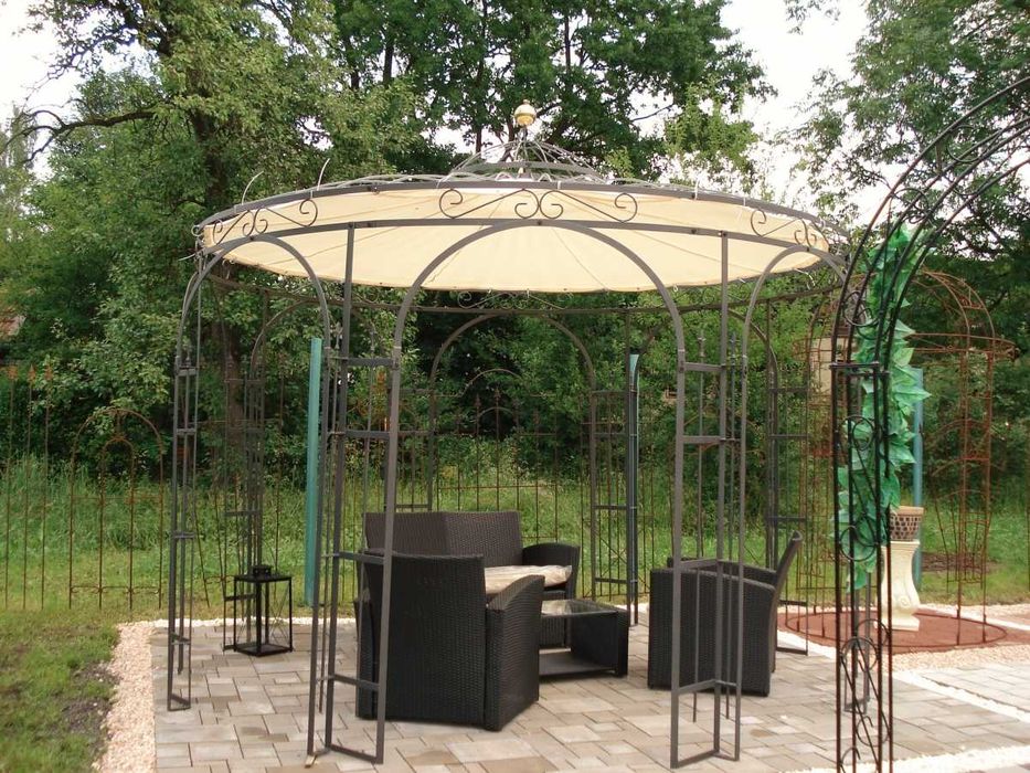 Altana metalowa okrągła